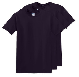 Pack of 3 Gildan 5000 - Premium Heavy Cotton Classic Fit T-Shirt for Adults