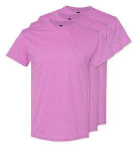Pack of 3 Gildan 5000 - Premium Heavy Cotton Classic Fit T-Shirt for Adults