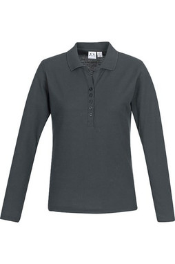 Biz Collection P400LL - Crew Womens L/S Polo