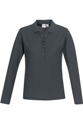 Biz Collection P400LL - Crew Women's L/S Polo