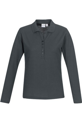 Biz Collection P400LL - Crew Womens L/S Polo