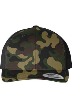 Yupoong 6606 - Gorra Trucker Retro de Malla Ajustable