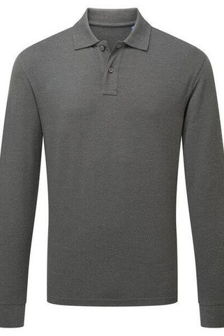 ASQUITH AND FOX AQ030 - Mens Premium Long Sleeve Cotton Polo Shirt