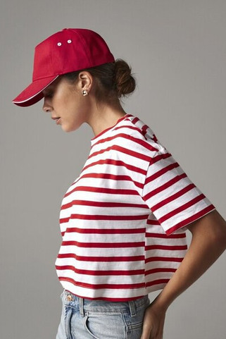 Beechfield B15c - Ultimate 5 Panel Cap - Sandwich Peak