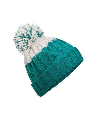 Beechfield B437 - Luxury Thermal Pom Pom Cable Knit Beanie