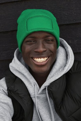 Beechfield B445 - Trendy Cotton Patch Beanie for All Seasons