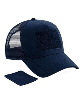 Beechfield B641 - Retro Style Snapback Trucker with Custom Patch