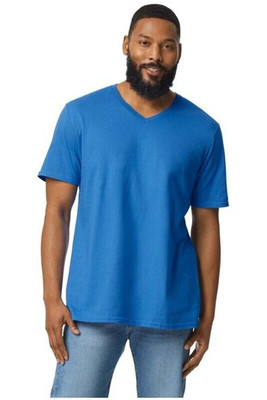 Gildan 64V00 - T-shirt Col V Confort Style Européen