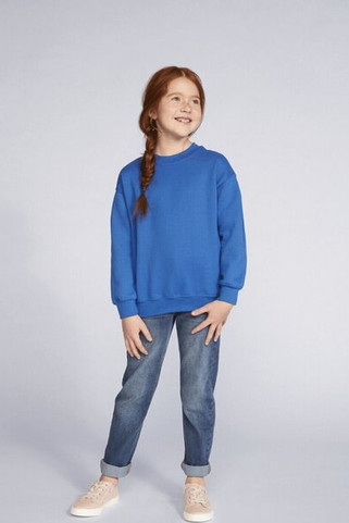 Gildan 18000B - YOUTH CREWNECK SWEATSHIRT 8 oz