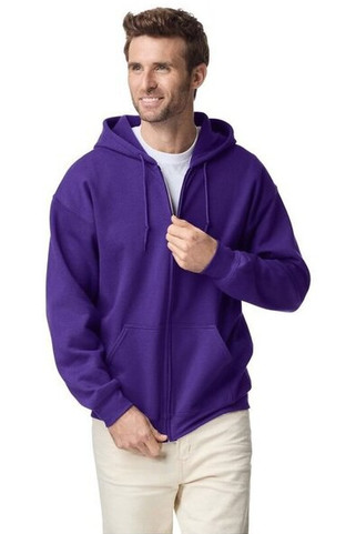 Gildan 18600 - Full Zip Hooded Sweatshirt