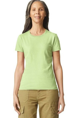 Gildan 64000L - T-shirt ajusté en coton filé à lanneau