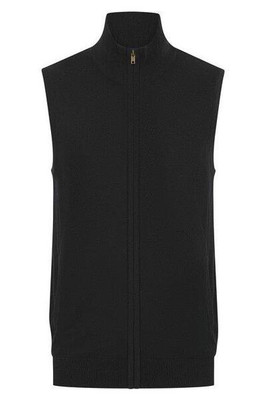 Henbury H711 - MENS SLEEVELESS ZIP JUMPER