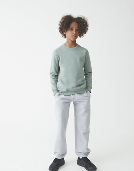 JUST HOODS BY AWDIS JH030J - Stylish Kids Crew Neck Sweatshirt with Brushed Fleece