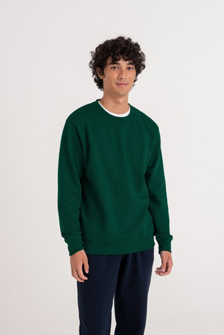 JUST HOODS BY AWDIS JH030 - Premium Ringspun Cotton Blend Crew Neck Sweatshirt