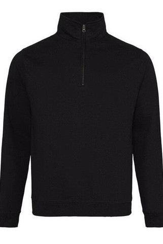 JUST HOODS BY AWDIS JH046 - Premium Cotton-Poly Blend 1/4 Zip Sweatshirt