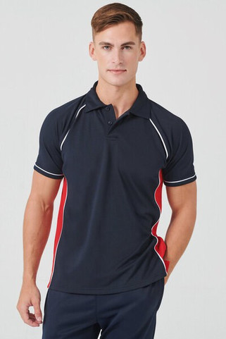 Finden & Hales LV370 - Performance Piped Polo Shirt