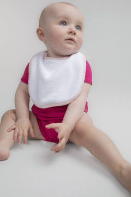 Larkwood LW022 - Stijlvolle Contrast Jersey Slabbetje