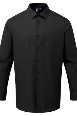 Premier Workwear PR203 - MENS LONG SLEEVE POPLIN SHIRT