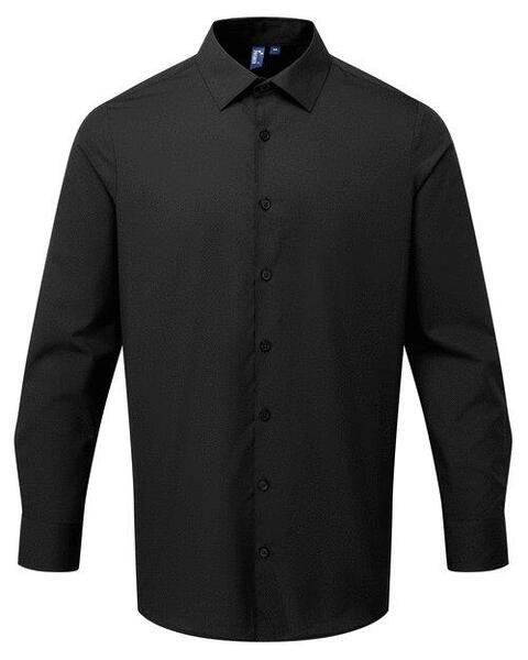 Premier Workwear PR203 - MENS LONG SLEEVE POPLIN SHIRT