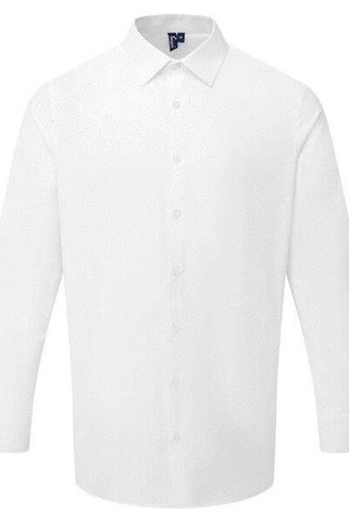 Premier Workwear PR203 - MENS LONG SLEEVE POPLIN SHIRT