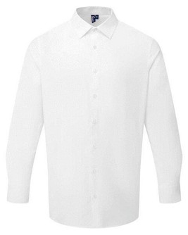 Premier Workwear PR203 - MENS LONG SLEEVE POPLIN SHIRT