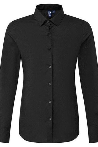 Premier Workwear PR303 - LONG SLEEVE POPLIN SHIRT
