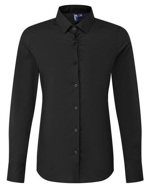 Premier Workwear PR303 - LONG SLEEVE POPLIN SHIRT
