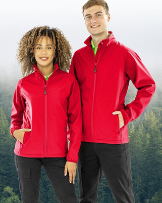 Result R901M - Eco-Friendly Recycled Softshell Jacket with YKK Zippers