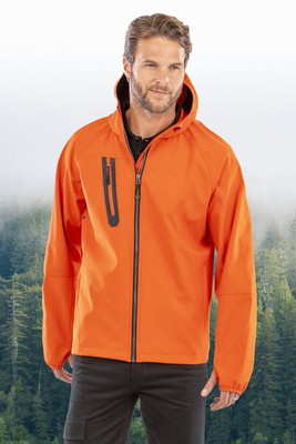 Result R909X - RECYCLED 3LAYER HOODED S/SHELL