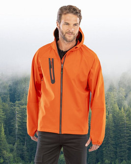 Result R909X - RECYCLED 3LAYER HOODED S/SHELL