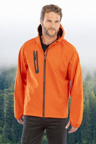 Result R909X - RECYCLED 3LAYER HOODED S/SHELL