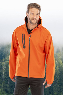 Result R909X - RECYCLED 3LAYER HOODED S/SHELL