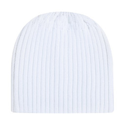 AJM 1K200L - Toque en acrylique avec ouverture élastiquée pour la queue de cheval (Femme)