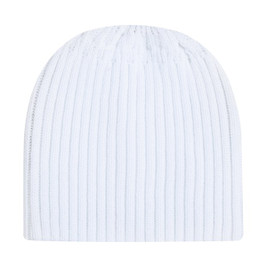 AJM 1K200L - Toque en acrylique avec ouverture élastiquée pour la queue de cheval (Femme)