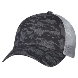 AJM 3H647M - Tissu de coton / Maille de polyester souple, coupe intégrale à 6 panneaux (Urban Camo, dos en maille)