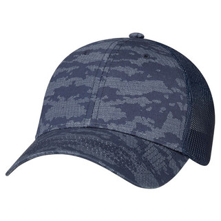 AJM 3H647M - Cotton Drill / Soft Polyester Mesh, 6 Panel Constructed Full-Fit (Urban Camo, Mesh Back)