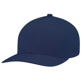 AJM 8K010M - Polyester Rip Stop / Polyester Rip Stop Mesh, 6 Panel Constructed Pro-Round (Mesh Back)