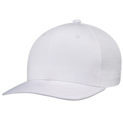 AJM 8K010M - Polyester Rip Stop / Polyester Rip Stop Mesh, 6 Panel Constructed Pro-Round (Mesh Back)