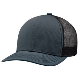 AJM 8N150M - Coolon Polyester / Polyester Mesh 5 Panel Constructed Solo Panel Pro Round (Mesh Back)
