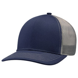 AJM 8N150M - Coolon Polyester / Polyester Mesh 5 Panel Constructed Solo Panel Pro Round (Mesh Back)
