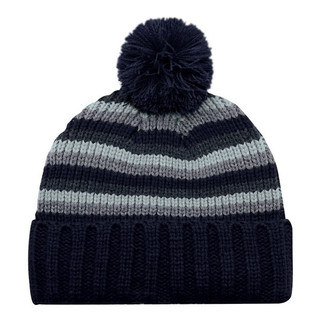 AJM 9C259M - Acrylic / Cuff Toque (Pom Pom 8cm)