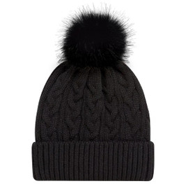 AJM 9L594L - Toque en acrylique (fausse fourrure 12cm)