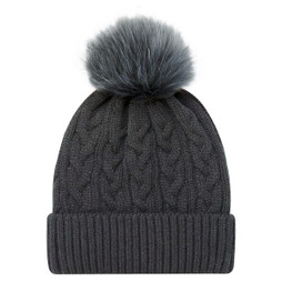 AJM 9L594L - Toque en acrylique (fausse fourrure 12cm)