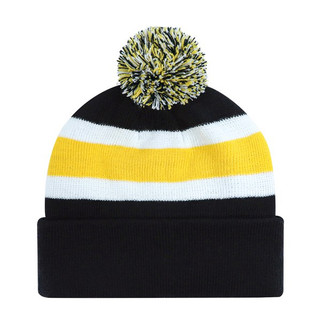 AJM 9S243J - Junior, Acrylic Cuff Toque (Pom Pom 8cm, Junior)