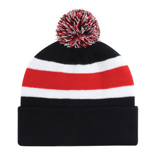 AJM 9S243J - Junior, Acrylic Cuff Toque (Pom Pom 8cm, Junior)