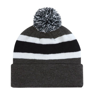 AJM 9S243J - Junior, Acrylic Cuff Toque (Pom Pom 8cm, Junior)