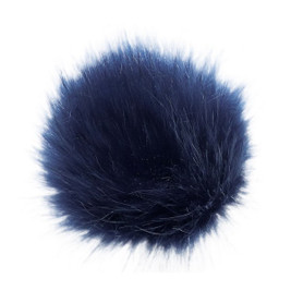 AJM POMFUR8 - Polyester Faux Fur Pom Pom (8cm)