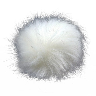 AJM POMFUR8 - Polyester Faux Fur Pom Pom (8cm)