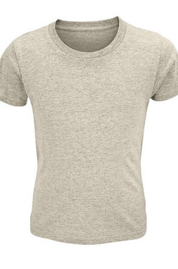 SOLS 03580 - Crusader Kids T Shirt Justa De Gola Redonda Para Homem