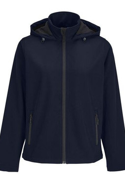 SOLS 04448 - RACE HOODED WOMEN Veste Capuche Softshell Femme